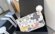 Chanel Flap Bag Flower Canvas 25cm - 6