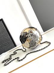 Chanel Flower Ball Minaudiere Bag - 9x9x9 cm - 6