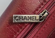 Chanel Red Shoulder Flap Bag - 28*25*9cm - 3