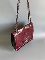 Chanel Red Shoulder Flap Bag - 28*25*9cm - 2