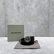 Balenciaga Black Belt 3.5cm - 1