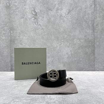 Balenciaga Black Belt 3.5cm