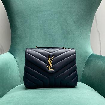 YSL LouLou Blue Bag 24cm