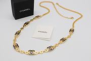 Chanel Gold Chain Belt CC Logo - 4