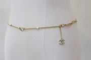 Chanel Heart Gold Chain Belt - 5