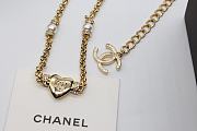 Chanel Heart Gold Chain Belt - 3