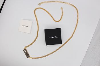 Chanel Chain Belt Gold and Black