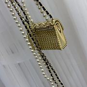 Chanel Chain Belt With Bag Charm and Pearl - 2