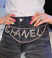 Chanel Letters Chain Belt - 1