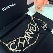 Chanel Letters Chain Belt - 5