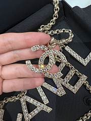 Chanel Letters Chain Belt - 2