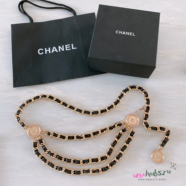 Chanel Chain Belt Black - 1