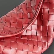 Bottega Veneta Red Hop Medium Size Bag - 41x20.5x7.5 cm - 4