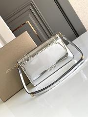 BVLGARI Serpenti Forever Metallic-leather Mini Shoulder Bag In Gray - 22*15*4.5Cm - 3