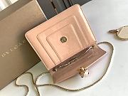 Bvlgari Serpenti Forever pink patent cross-body bag - 20*14*4.5Cm - 5