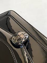 Bvlgari Serpenti Forever black patent cross-body bag - 22*15*4.5Cm - 3