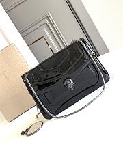 Bvlgari Serpenti Forever black patent cross-body bag - 25*17*8cm - 1