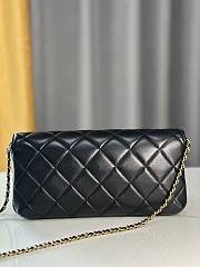 Chanel Black Pearl Gold Chain Strap Bag - 13/27/5cm - 3