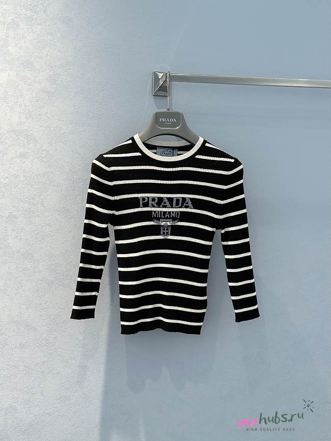 Prada Superfine wool crew-neck sweater - 1