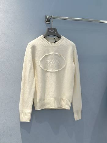 Prada Wool and cashmere crew-neck sweater