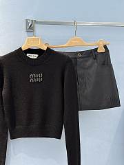 Miu Miu Wool and cashmere sweater - 3