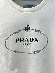 Prada Logo-Embroidered Cotton Sweatshirt - 4