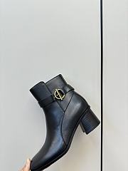 Hermes Compact Short Leather Boots - 2