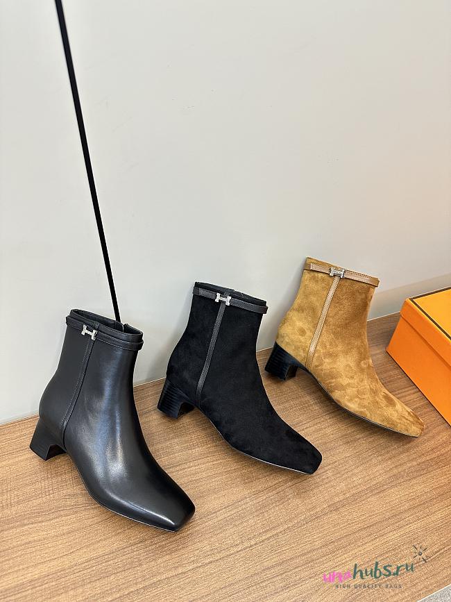 Hermes H logo Short Boots - 1