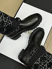 Dior D-Major Boot Black Tweed - 4