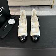 Chanel Mary Janes Shoes Shiny Calfskin & Patent Calfskin 65mm - 2