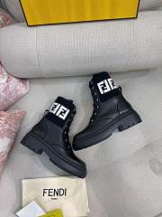 Fendi Short Lace Boots - 3