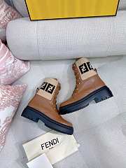 Fendi Short Lace Boots - 2