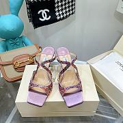 Jimmy Choo BingGlitter Pump in Pink - 3