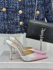 Jimmy Choo Saeda 100 Crystal-embellished Pumps 4 colors - 3