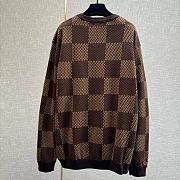 Louis Vuitton Damier Ebene Brown Sweater - 3