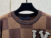 Louis Vuitton Damier Ebene Brown Sweater - 4