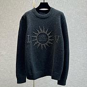 Louis Vuitton Embellished Long-Sleeved Merino Wool Crewneck - 1