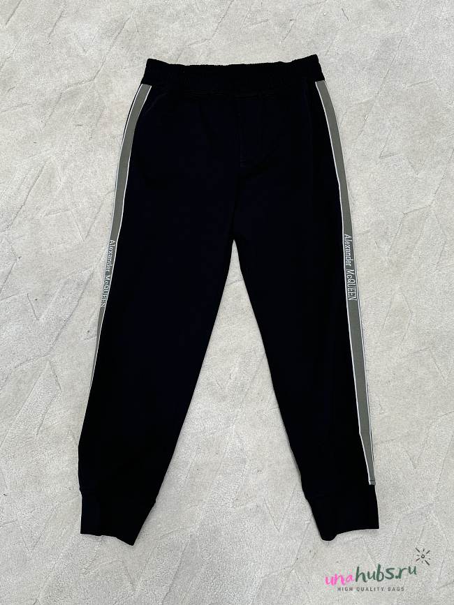 Alexander McQueen Black Pants - 1