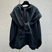 Balenciaga Layered Hoodie  - 1