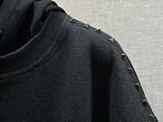 Valentino Black Stud Hoodie - 2