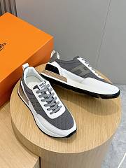 Hermes H Logo Grey Sneakers - 6