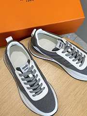 Hermes H Logo Grey Sneakers - 5