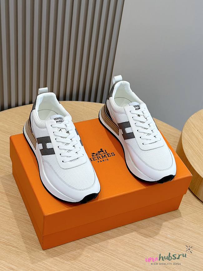 Hermes H Logo Mesh Sneaké - 1