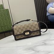 Gucci Luce mini shoulder bag in brown - 20x10x4cm - 1