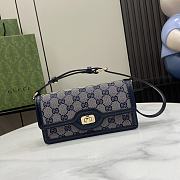 	 Gucci Luce mini shoulder bag in blue - 20x10x4cm - 1