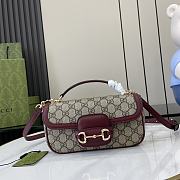 Gucci GG Horsebit 1955 Top Handle Bag in 4 colors - 22.6x12.7x5.6cm - 2