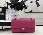 Chanel Classic Flap Bag Medium Pink Bag 25cm - 1