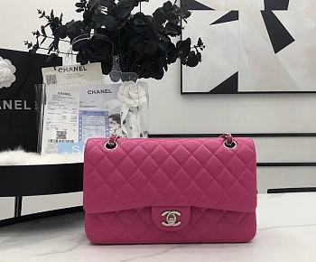 Chanel Classic Flap Bag Medium Pink Bag 25cm