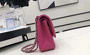 Chanel Classic Flap Bag Medium Pink Bag 25cm - 3