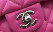 Chanel Classic Flap Bag Medium Pink Bag 25cm - 2